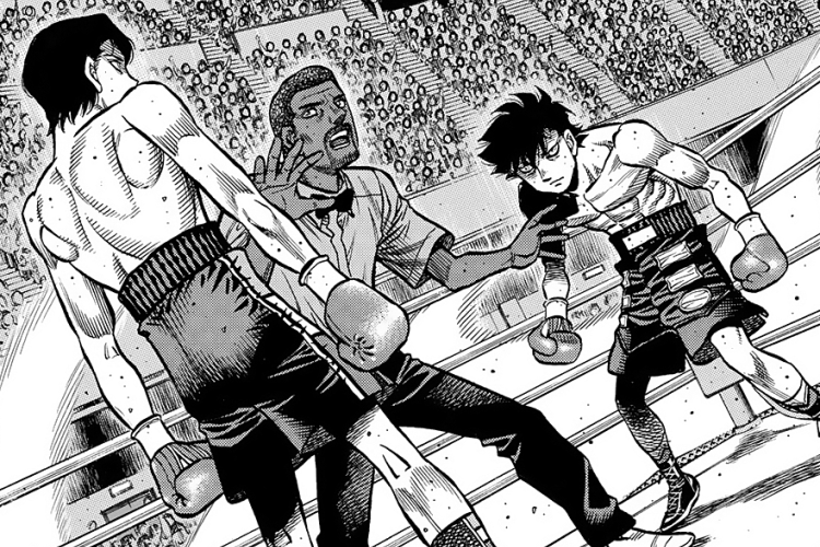 漫画【はじめの一歩 (Hajime no Ippo!)】第1496巻、RAWを読む!激しい戦い