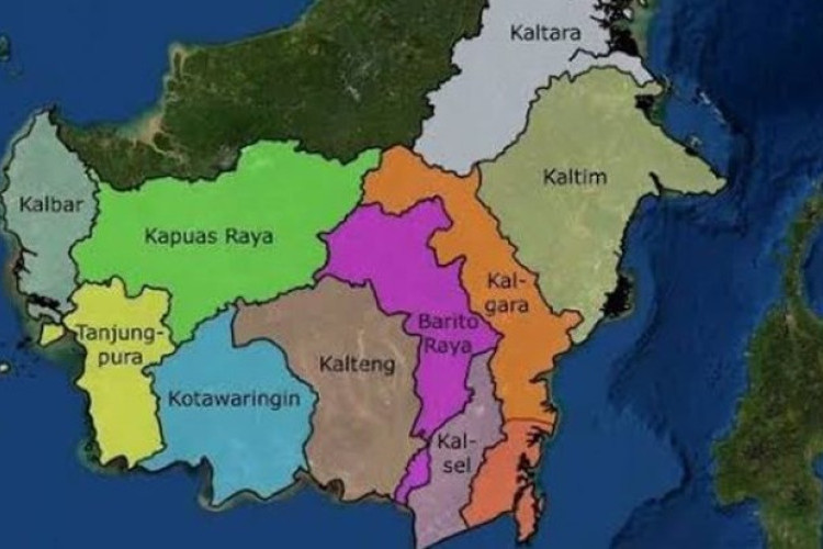 Fix! 6 Provinsi Baru Pemekaran Pulau Kalimantan, Adakah Wilayahmu Salah Satunya?