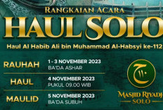 Rangkaian Acara Haul Solo-Habib Ali bin Muhammad Al-Habsyi Lengkap, Mulai Tanggal 1-6 November Tahun 2023